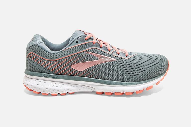 Brooks Ghost 12 Road Running Shoes - Women's - Grey (50268-CERS)